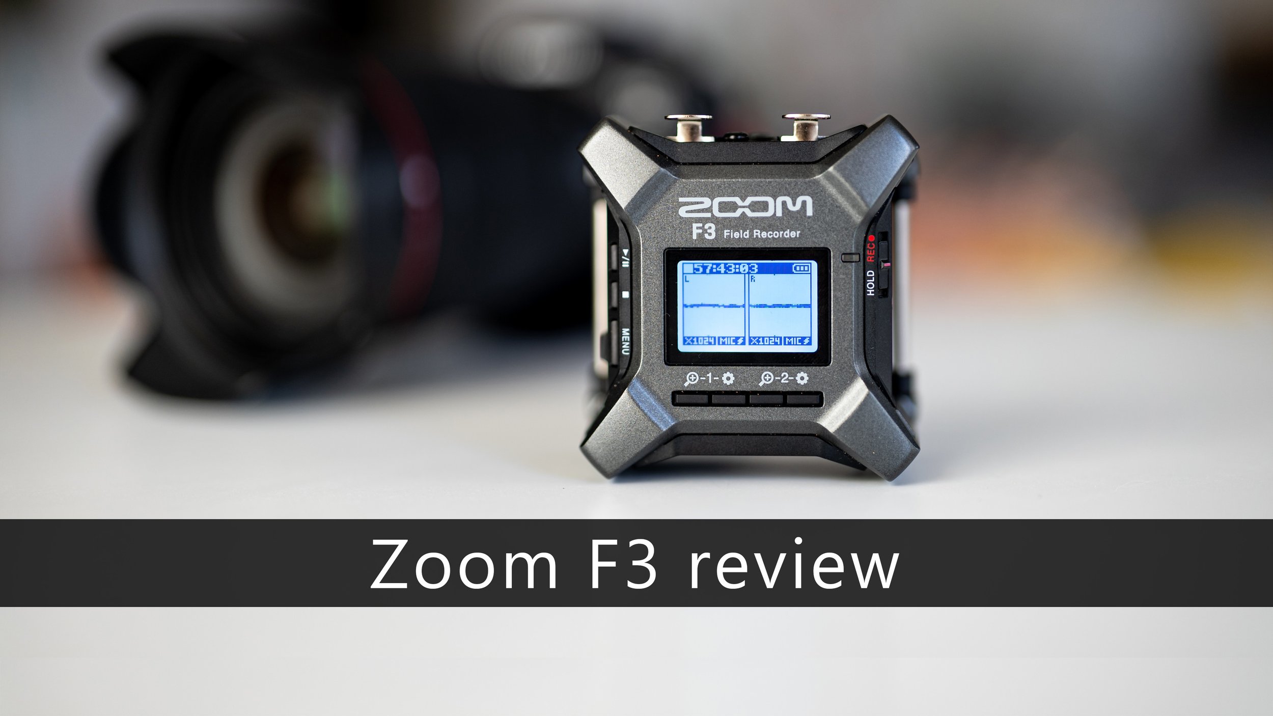 Zoom F3 recorder review — Mindful Audio